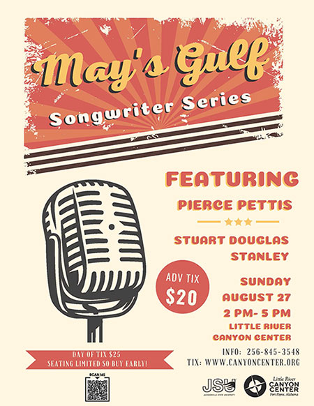 mays gulf songwriter series poster