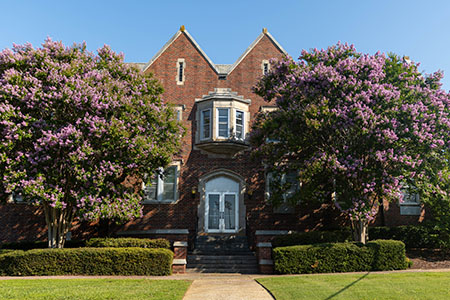 Exterior of Ramona Wood Hall