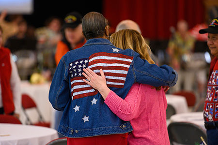 Friends and Families and Veterans Day Ceremony