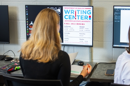 Student working in Digital Lab.