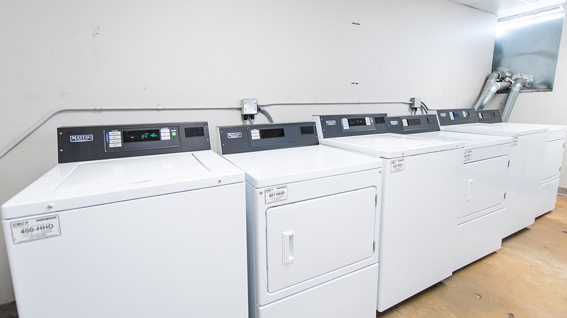 Dixon Hall laundry room