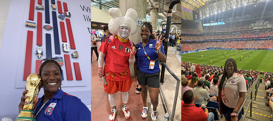 Jordan Gilbert at FIFA World Cup