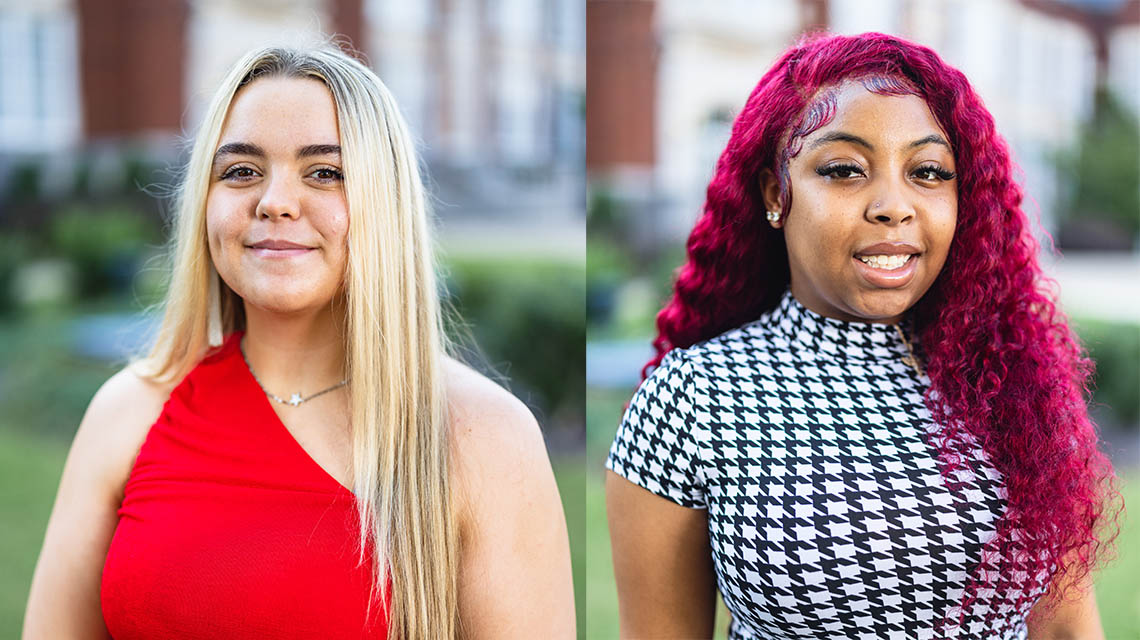 Kyleigh DeLibero and Destiny Mack 